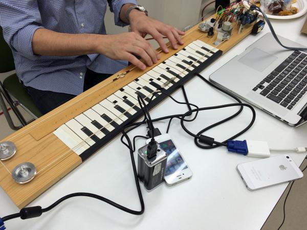 iwkn's tweet photo. オンドマルトノ! #rpclass #プロトタイピング協会 http://t.co/piJcXvhDIZ