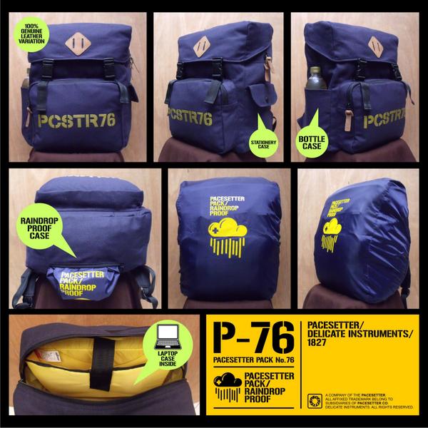 Beeprodco_PCSTR's tweet photo. P-76 RAINDROP PROOF backpack available at BEEPRODCO./PACESETTER STORE http://t.co/dzbQTdBDma