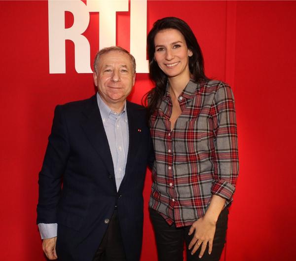 MarieDrucker's tweet photo. Merci Jean Todt pour ce Journal Inattendu #MondialAuto bon samedi à tous ! http://t.co/Qq8zkjX02D