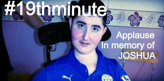 <a href="/JasonBourne1986/">Jason Bourne</a> please can you Retweet ? #19thminute applause today <a href="/OfficialFOXES/">Filbert Fox</a> RIP Joshua