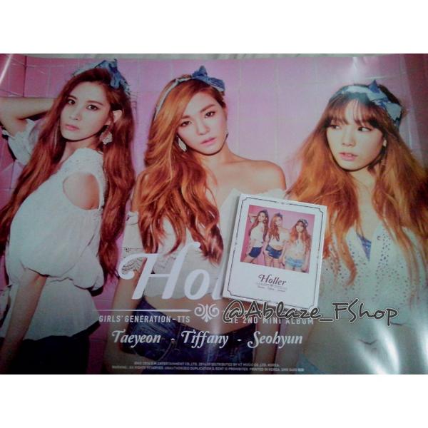 Ablaze_FShop's tweet photo. [Kpop Album] Ready Stock SNSD TTS - Holler album with poster. 215 ribu! Grab it fast http://t.co/Lm9JFUEGSN