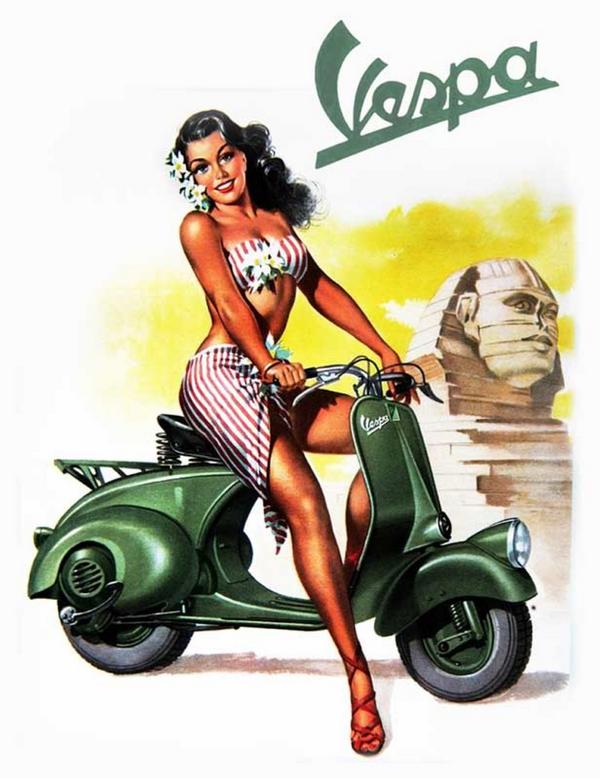 #Vespa vintage