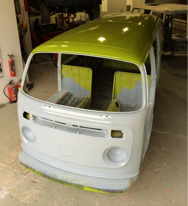 It's getting greener :)