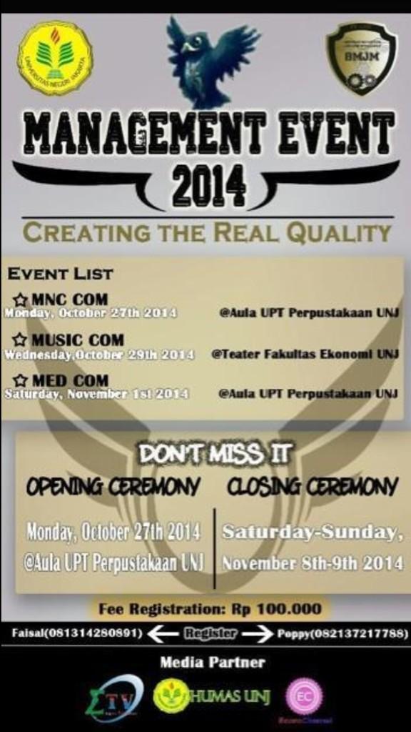 RT @MgtEvent2014: <a href="/sma3pskd/">SMA 3 PSKD</a> Halo! Ada info lomba menarik nih dari Management FE UNJ!dropbox.com/sh/m9d9zgvh0aj…