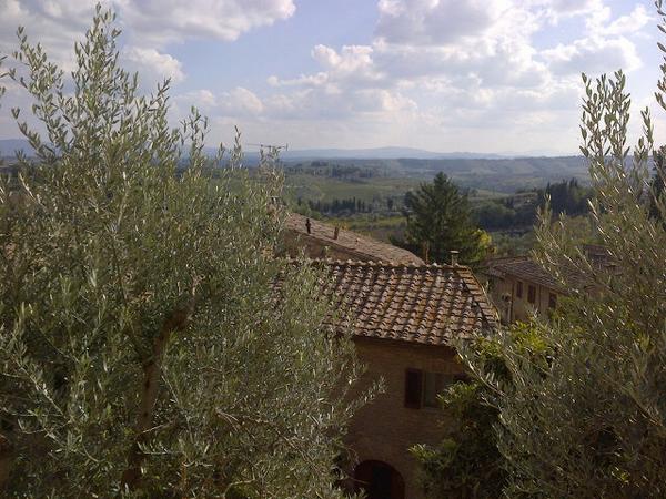 InsightJonathan's tweet photo. Olive groves, Terracotta and wine. The magic of #SanGimignano #Tuscany. @Insightvacation #InsightMoments http://t.co/kupPfjL3HI