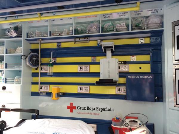 CruzRojaEX's tweet photo. MADRID: @CruzRojaEsp incorpora a sus recursos ambulancias versátiles y adaptables al tipo de intervención #SYECRE http://t.co/dF48pmPhP3