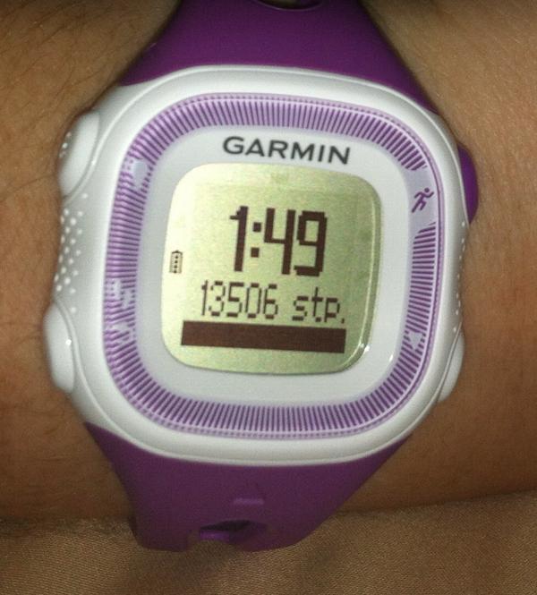 DailyScaley's tweet image. Morning jog. Elliptical. Zumba. #garmin  #10kStepChallenge