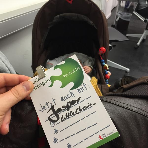 LittleChewie_'s tweet image. Mein erstes EduCamp #echat14 #educamp
