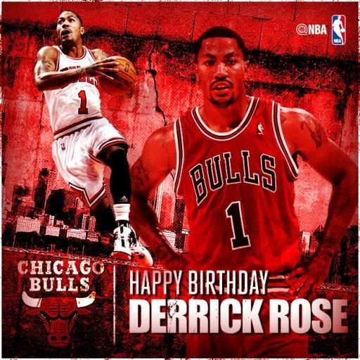 Join us in wishing Derrick Rose a HAPPY BIRTHDAY!    
