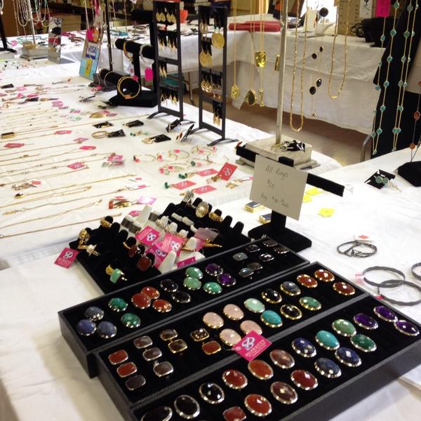 littlmissandrea's tweet photo. Lots and lots of pretty things down here @LastCallYEG from @CeruleanBtq &amp; @SoPrettyJewelry! #yeg http://t.co/5tcFaMZGpo