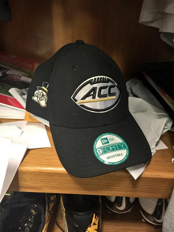 Shoutout the @theACC for the hat. #ACCPride