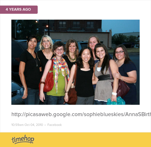 Stil hangin with these chicks! 4 yrs ago! Wow! timehop.com/c/ftp:66615650…