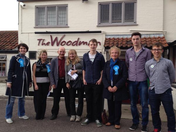 NorwichChloe's tweet photo. Great @NRConservatives teams out today in #NorwichNorth #securingBritainsfuture http://t.co/kP3vYxRGkH