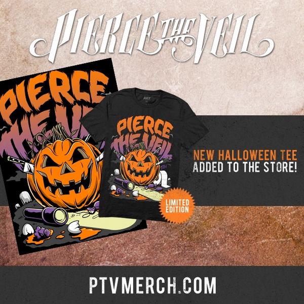 piercethevic's tweet photo. Might be the coolest shirt we've ever made! 💀👻🎃 http://t.co/6ki2paO7mC
