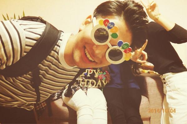 chom7yui's tweet photo. 明日美おめでとうでしたー♡最後アバターに夢中すぎたな！らぶ！ http://t.co/aQHSYJIzYh
