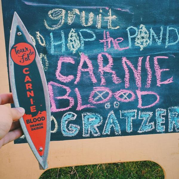 The last (as in LAST last) keg of Carnie's Blood is pouring today in #Tempe at 2 p.m. in the Lips Of Faith tent.