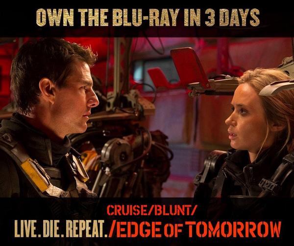 With #EdgeofTomorrow's Rita Vrataski, you try ALL the options. View your options here: bit.ly/OwnEdgeofTomor…