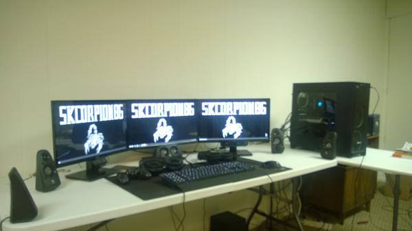 KyserClark's tweet image. @AMDGaming Well I do... and since you asked here it is! #AMDEyefinity