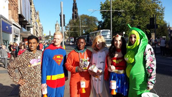 FarmAfrica's tweet photo. #Edinburgh #RAGRaid from @NorthumbriaRAG raised an amazing £802.25! #Thankyou to everyone who took part! http://t.co/uuLUkpDU2f