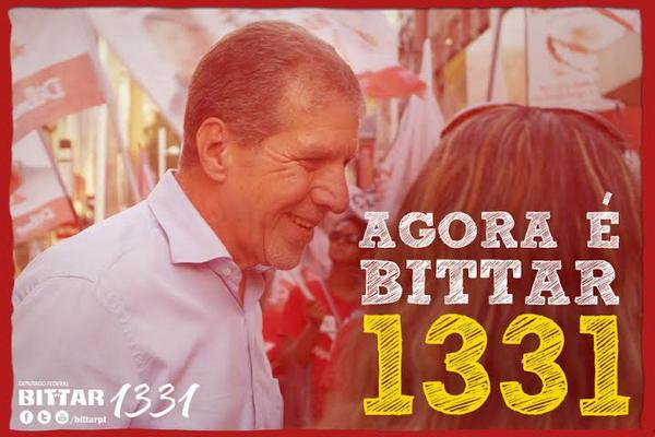 bittarpt's tweet photo. AGORA É BITTAR 1331! http://t.co/FTa2nUR0aM http://t.co/vVJVIhkexx