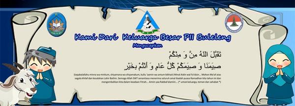 KAMI SEGENAP PENGURUS DAERAH PII (PELAJAR ISLAM INDONESIA) KAB.BULELENG  MENGUCAPKAN SELAMAT HARI RAYA IDUL ADHA 1435