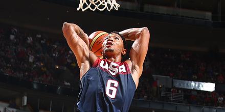 Happy 26th Birthday to two-time World Cup gold medalist Derrick Rose! 