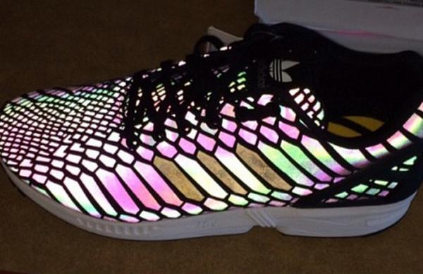 adidas zx flux reflective snake