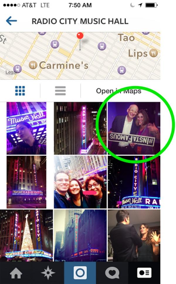 SueBZimmerman's tweet photo. Geotags curate your #Instagram images so you sit in the Geotag forever @sethgodinblog #bgpnyc http://t.co/Xk0UpdoMjh http://t.co/7LrOXrwQye