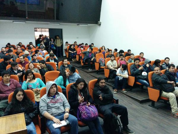 FreeSoftware_CL's tweet photo. Salón 2 del #SFD2014 #Chile repleto! http://t.co/OygBfuOKKG