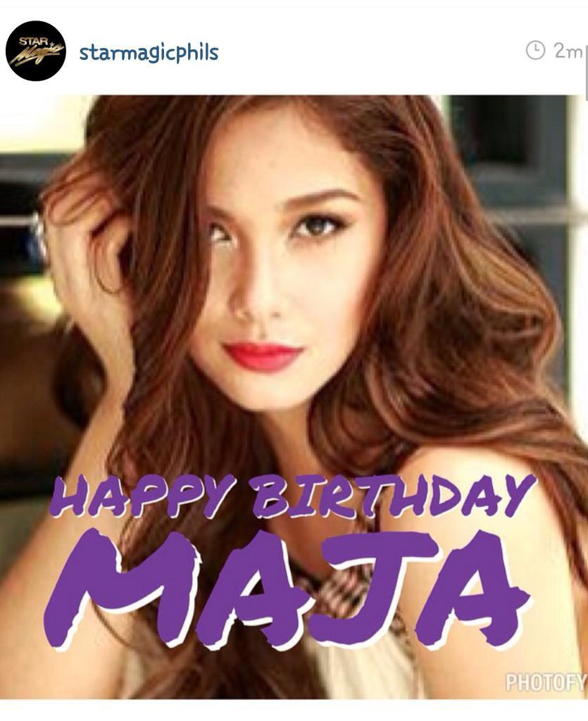 "Happy Birthday Maja Salvador from 