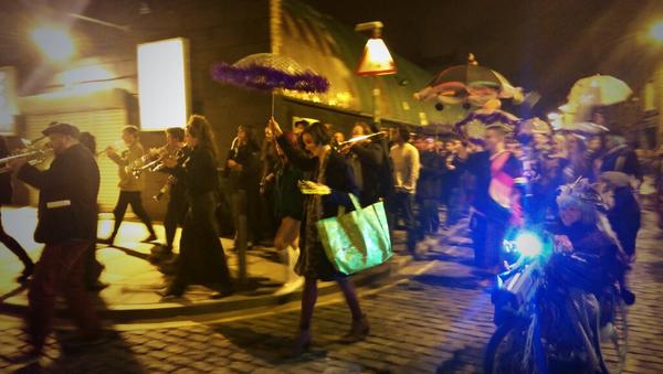 Led by <a href="/MelloMelloCafe/">MelloMello</a>'s Laura &amp; Rob they finished <a href="/thekazimier/">Kazimier</a> with a sombre finale. Beautiful moment.