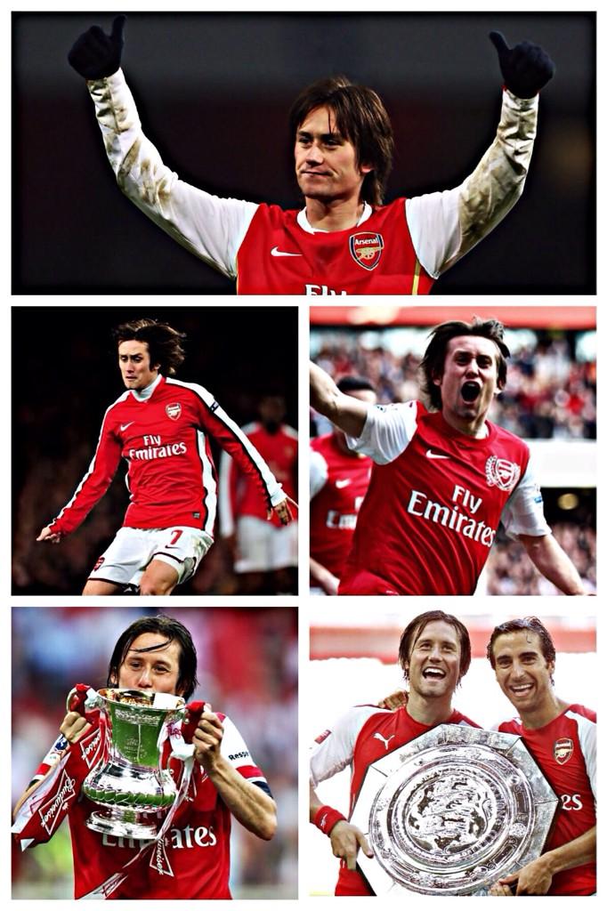 Happy birthday, Tomas Rosicky! 9 seasons at the club and one of our few loyal players in recent history. 