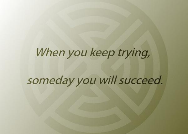 JerryCorstens's tweet image. When you keep trying, someday you will succeed.