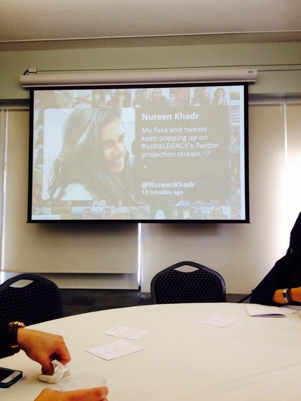 NureenKhadr's tweet photo. See?? π #usfcaLEGACY http://t.co/6QsXA5JJVp