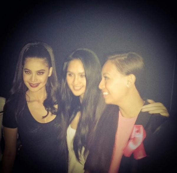 VeronikaCroft's tweet photo. With the one and only @annecurtissmith. She is such a doll! Quite a decent human too. Thanks for droppin by LIV 💋 http://t.co/YHbOY3c5BK