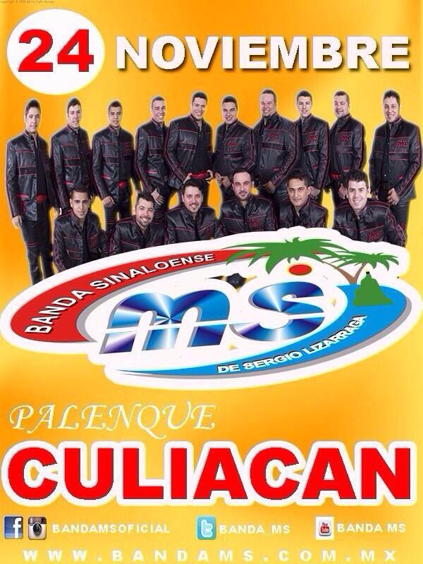 Plebes_MS's tweet photo. No se pierdan a @BANDA_MS el 24 de Nov en Culiacán  http://t.co/NMVBAF5zum