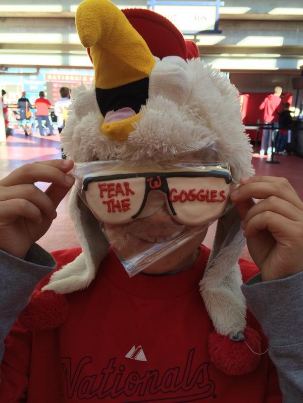 NatsFamily's tweet photo. @TylerClippard @mattpurke47 These goggles are #fogproof #yummy @ThinkFluffy http://t.co/XVgUVoXYDU