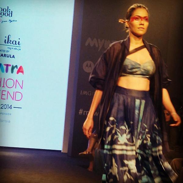 ranjjatwork's tweet image. #supermodel @Iamwaluscha oozes sexiness on the #catwalk at @MFWknd #MFWknd