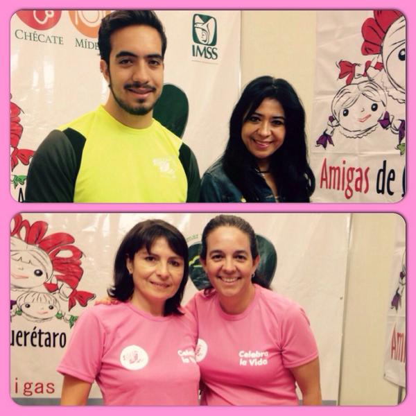 AmigasdeQro's tweet photo. Gracias voluntarios por su tiempo #VIVE #CorreConCausa @QroMaraton #PrevenciónDetecciónDifusión #cáncerdemama http://t.co/TWwbpRL8oe
