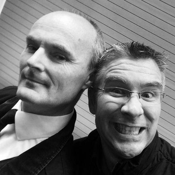 SEE_EYE_OH's tweet photo. #bcit50selfie Morecambe & Wise #BCIT #HappyBirthday http://t.co/POQhgFFPl6