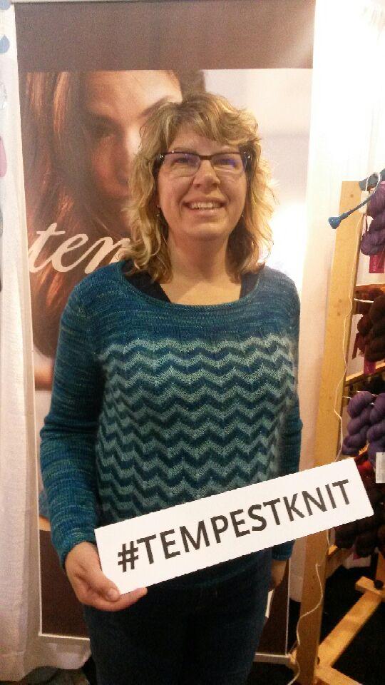 ldsmith69's tweet image. At Knit City #knitcity #tempestknit