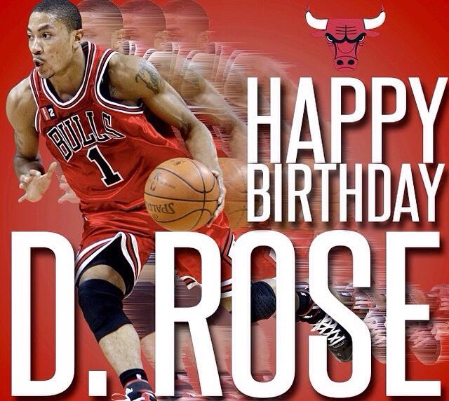 Happy birthday Derrick Rose! 