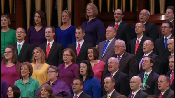 tvtagLDSConf's tweet photo. Somebody didn't get the black suit memo .... #ldsconf http://t.co/hzUM80KC34