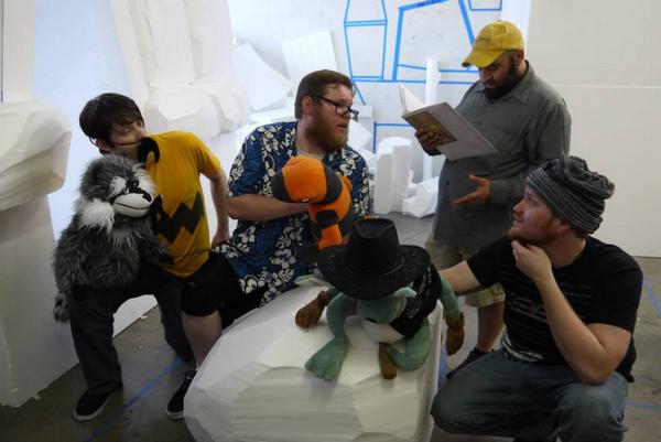 2 weeks till Opening!Go to tumbleweedgulch.com for tickets!!#puppets #theater #comedy <a href="/brassybex/">rebecca kernes</a> <a href="/ivycerelle/">Ivy</a>