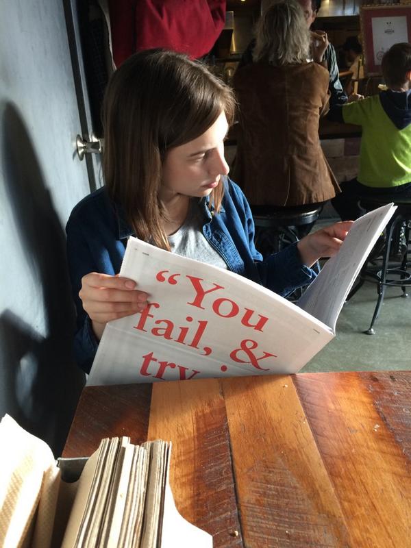 pureunevile's tweet photo. Learning to fail. Pizza helps. @CarbonPaperMag @northofbrooklyn http://t.co/bEimWanesj