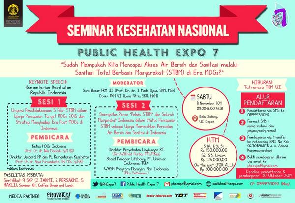 phefkmui's tweet image. SEMINAR KESEHATAN NASIONAL PHE 7📚🔬 
Sertifikat 9 SKP✔️

8 November 2014
Balai Sidang, Kampus UI Depok

@FKMUI2011