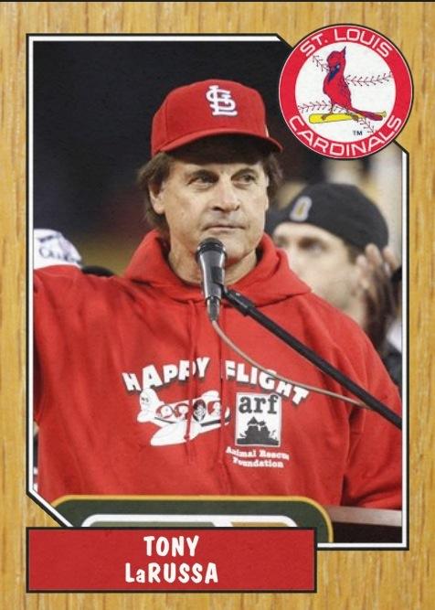 Happy 70th birthday to Tony LaRussa. Still cant believe he gave up on 2011 WS before Freese batted. 