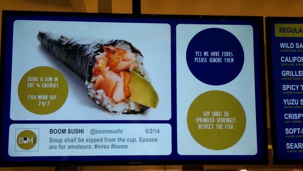 rol2005's tweet image. BOOM! Gotta love it!  @boomsushi