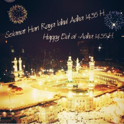 happy eid adha 1435 H💝👏👼