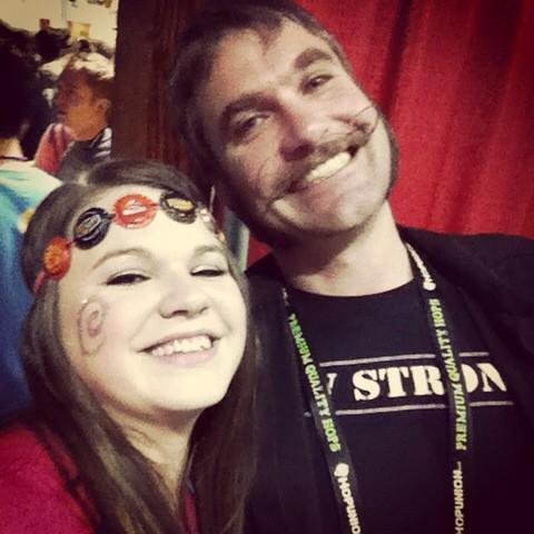 mollynyou's tweet photo. #GABF #GABF2014 is happening NOW!! Find the #mollyndrew #brewcrew&amp;get your #beerbread! #colorado #brewery  #beergang http://t.co/XPxbKzCabg